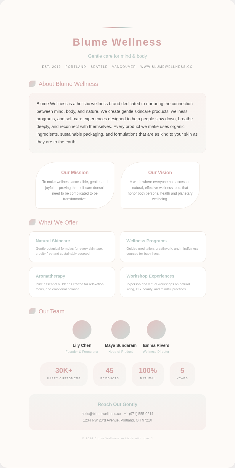 Soft organic company profile